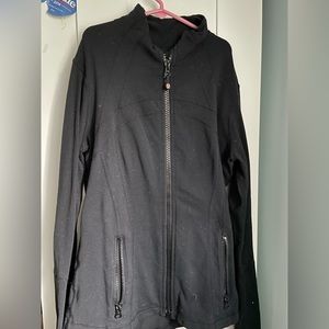Black lululemon align jacket size 8
